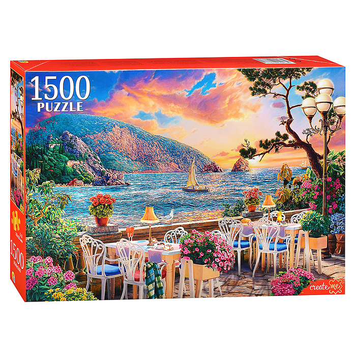 Пазлы 1500 "Вечер в Крыму"