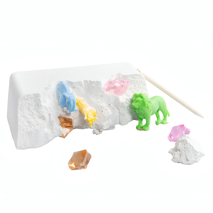 Раскопки "Ищи животных и кристаллы" (11 эл)