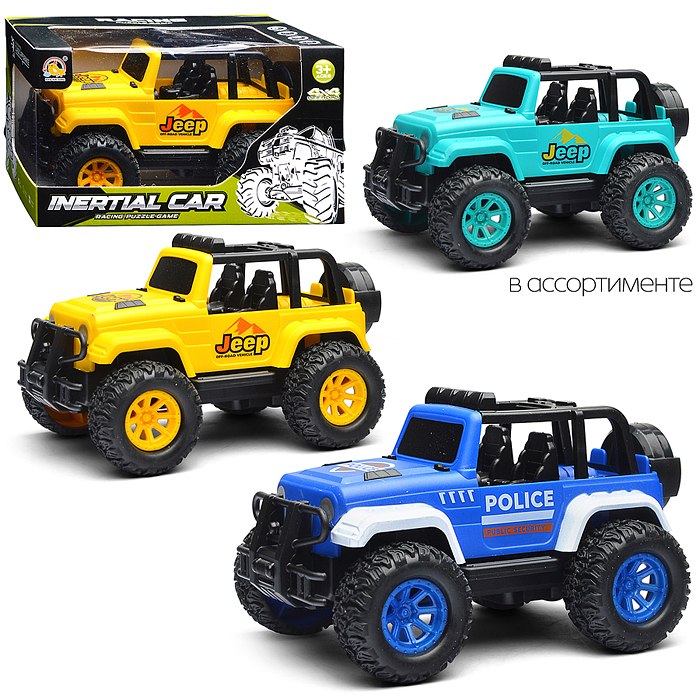 Машина BHX861 "Джип" в коробке Машина BHX861 "Джип" в коробке