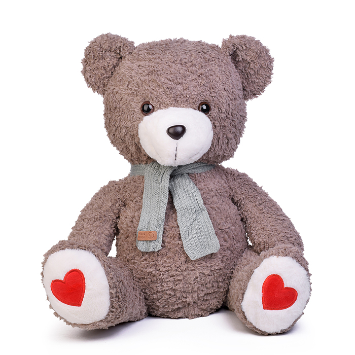 Мягкая игрушка "Медведь" М1573 с пледом (110х160)