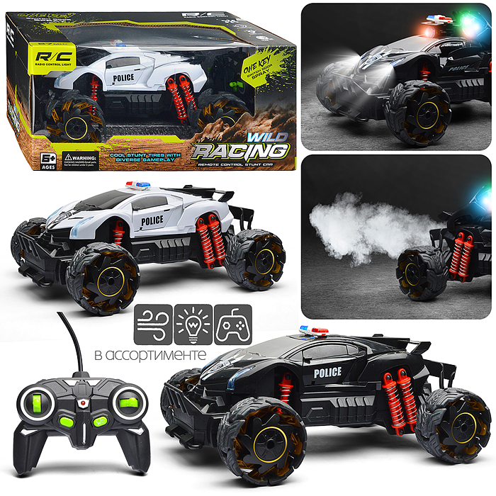 Машина 21968-1BZ "Полицейская погоня" р/у, 27 MHz, в коробке