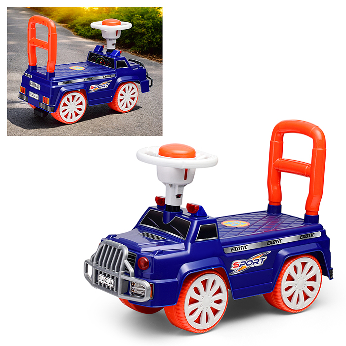 Толокар музыкальный №1 голубой 