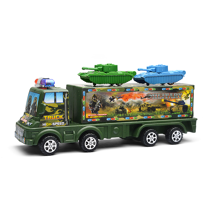 Автовоз 88030 "Военные танки" под колпаком