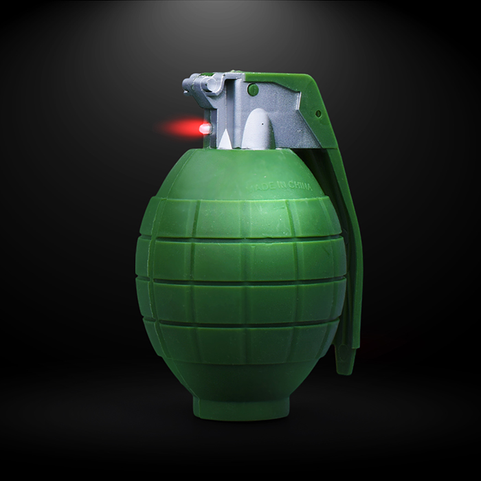 Граната игрушечная 2128D (свет, звук) в коробке