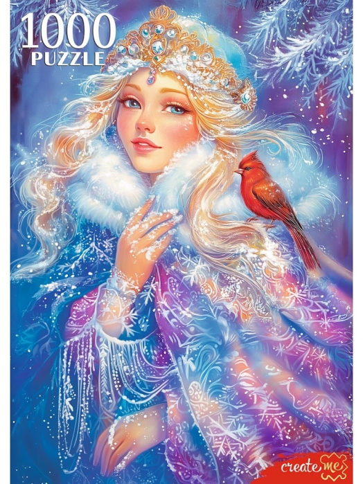Пазлы 1000 "Снежная красавица"
