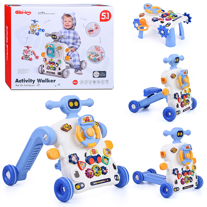 Игровой центр-Каталка 6040 "Малыш" мызыкальные, в коробке Игровой центр-Каталка 6040 "Малыш" мызыкальные, в коробке