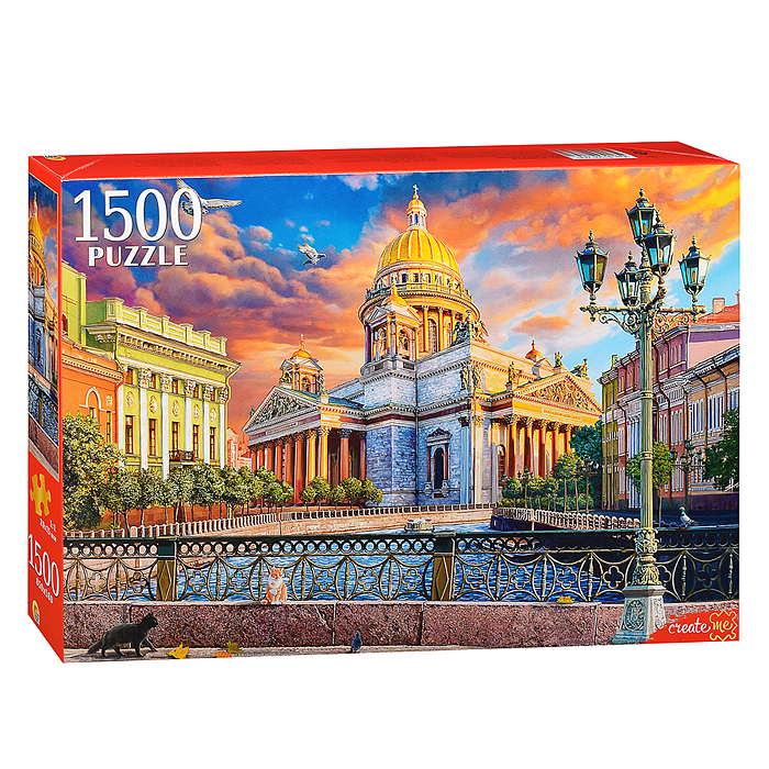 Пазлы 1500 "Вид на Исаакиевский собор"
