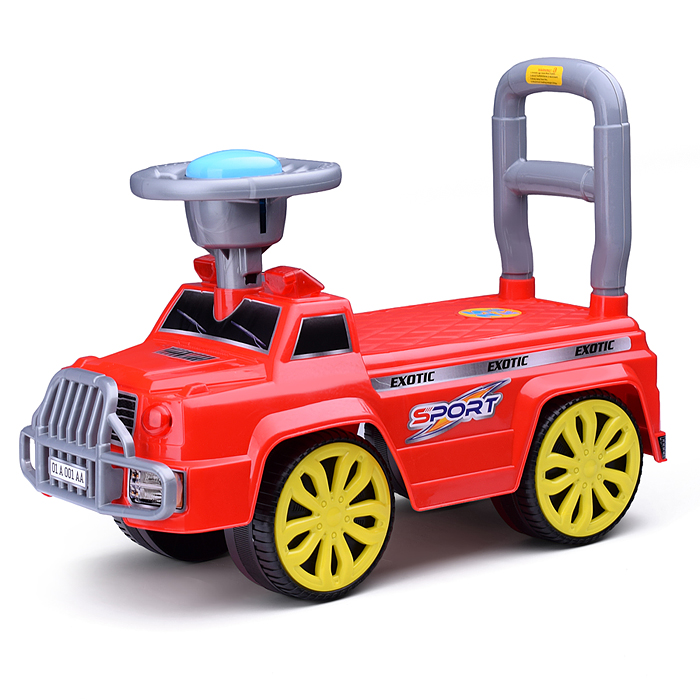 Толокар музыкальный №1 красный 