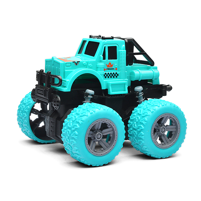 Фото к товару Машина YM-3307D "Трюковой пикап" в коробке Машина YM-3307D "Трюковой пикап" в коробке