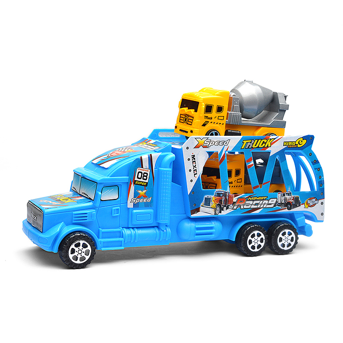 Автовоз 88034 "Строительные автомобили" под колпаком