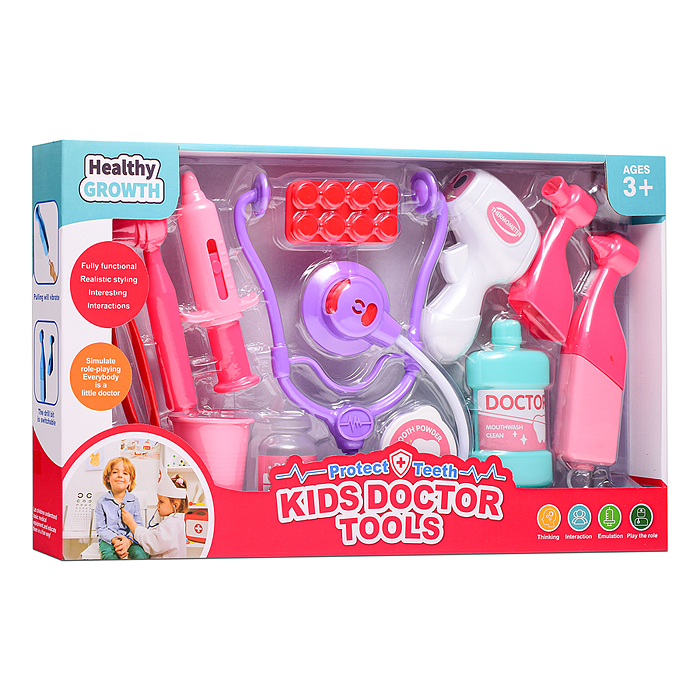 Фото к товару Набор доктора A82-2 "Лучший терапевт" в коробке Набор доктора A82-2 "Лучший терапевт" в коробке