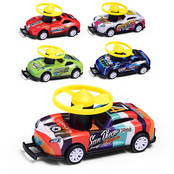 Машина- запускалка KZ957-059 "Bump spin" (стреляет дисками) в пакете