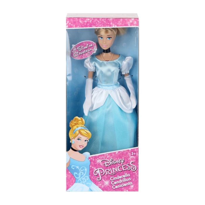Кукла 29 см озвуч. Золушка (руки и ноги сгибаются, в коробке)