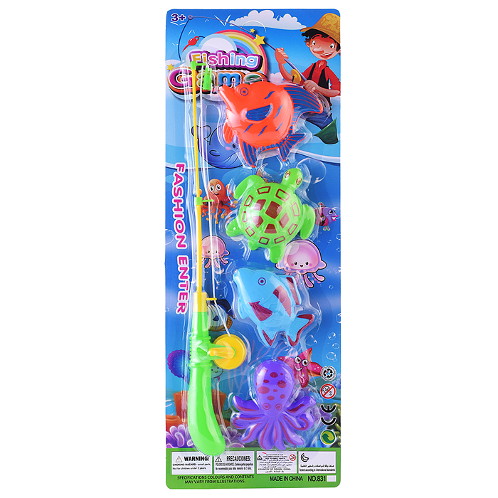 Набор рыбалка 831E "Попробуй поймай-2!" на листе Набор рыбалка 831E "Попробуй поймай-2!" на листе