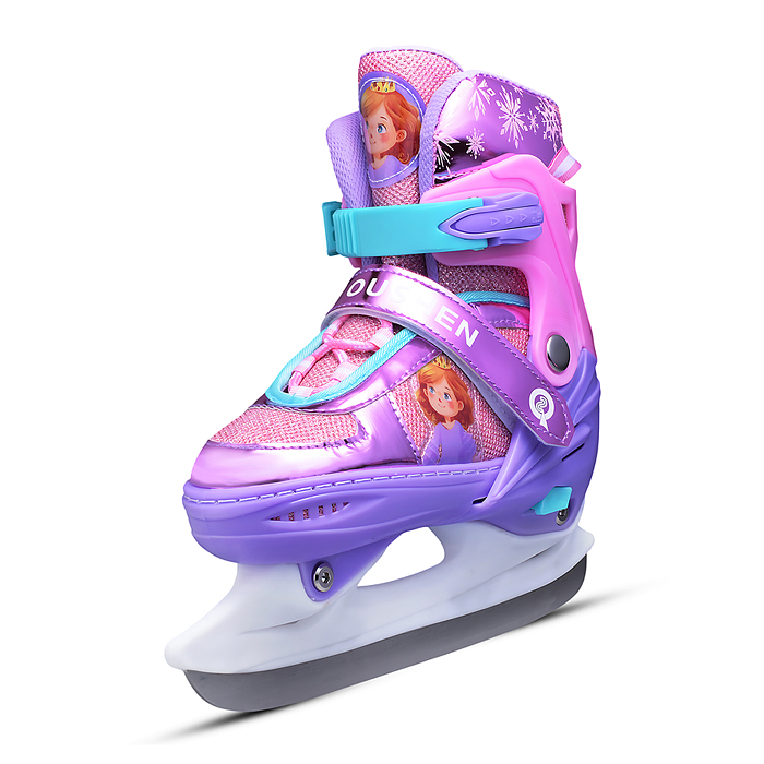 Фото к товару Коньки детские 00-3087 размер M, фиолетовый Коньки детские 00-3087 размер M, фиолетовый