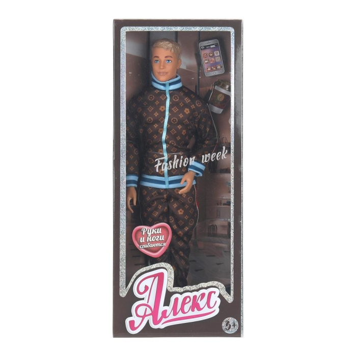 Кукла 29см Алекс, руки и ноги сгиб.