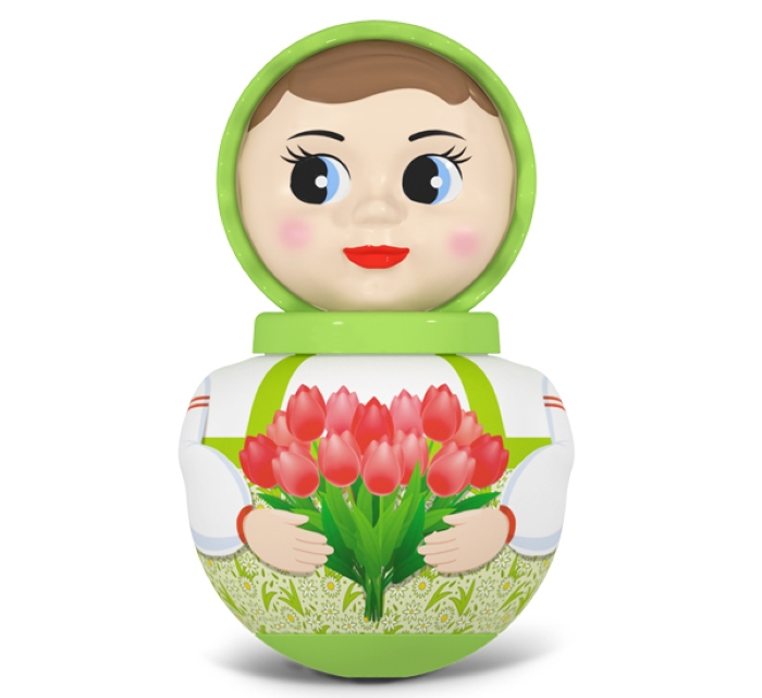 Неваляшка малая "Девочка" (п/пакет)