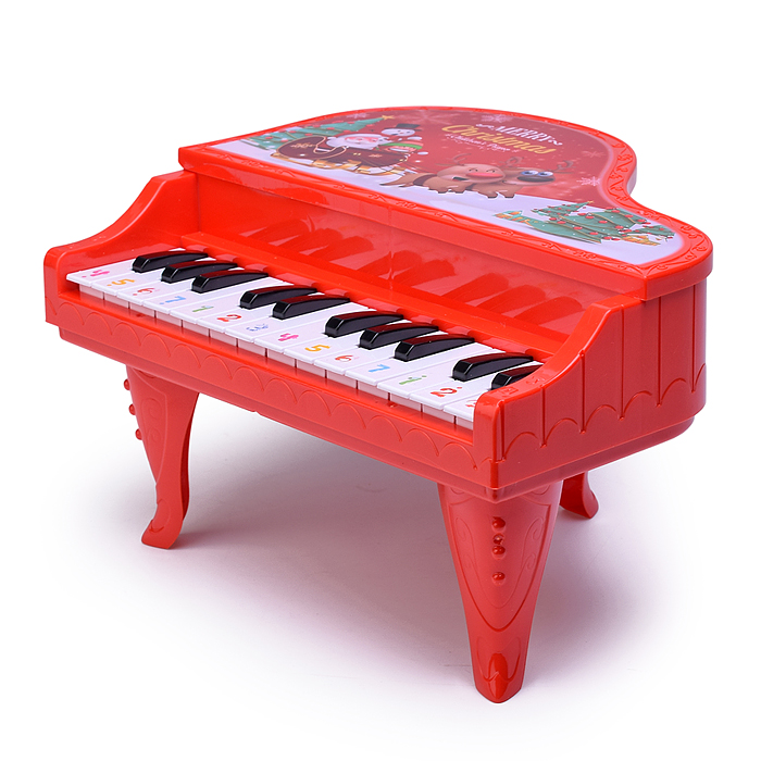 Фото к товару Пианино 8879B "Новогодний рояль" в коробке Пианино 8879B "Новогодний рояль" в коробке