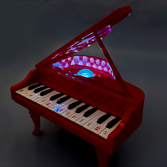 Фото к товару Пианино 8879B "Новогодний рояль" в коробке Пианино 8879B "Новогодний рояль" в коробке
