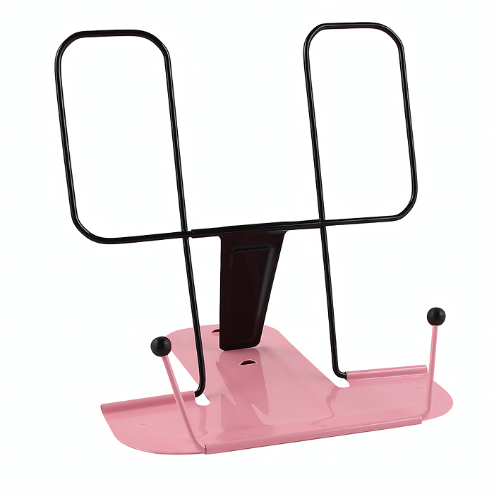 Подставка для книг, розовая 