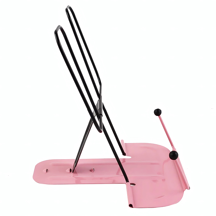 Подставка для книг, розовая 