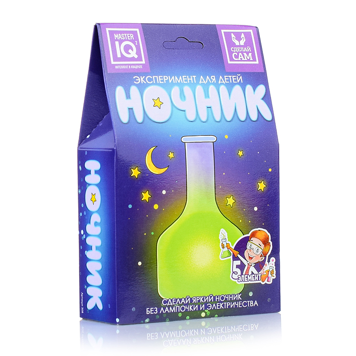 Набор для опытов "Ночник" Набор для опытов "Ночник"