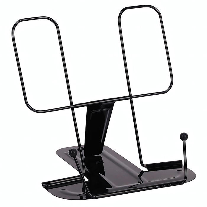 Подставка для книг, черная 