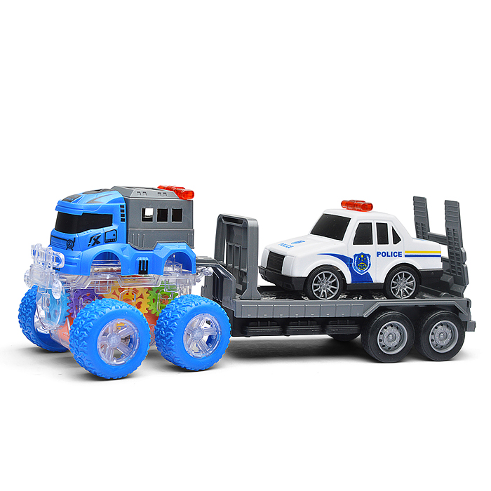 Машина YM-1100G1 "Полицейский тягач" в пакете