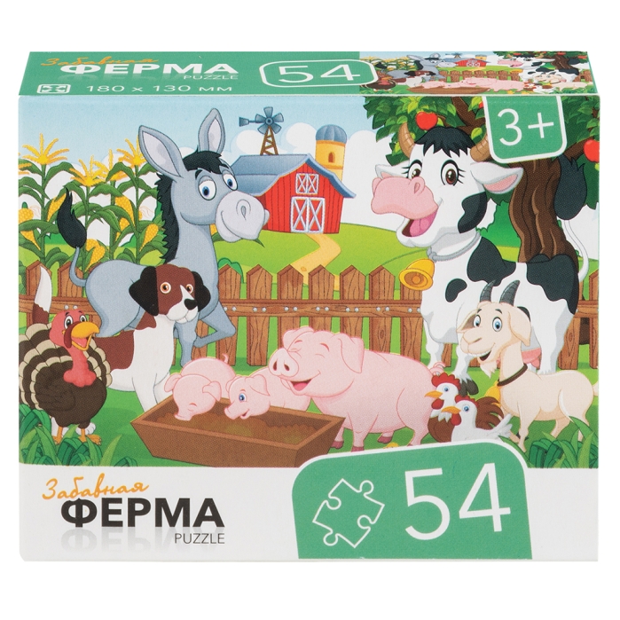 Пазлы 54 "Ферма"