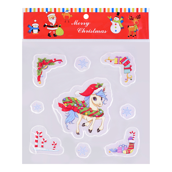 Фото к товару Наклейки для декора S2671 "Новогодние чудеса" (18х18 см) Наклейки для декора S2671 "Новогодние чудеса" (18х18 см)