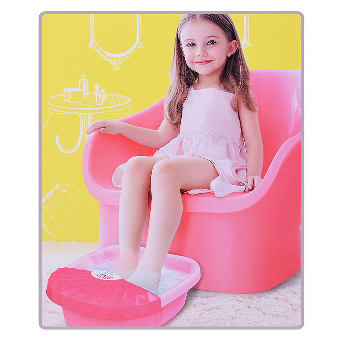 Игровой набор стилиста MBK-575 "Массажер для ног" в коробке