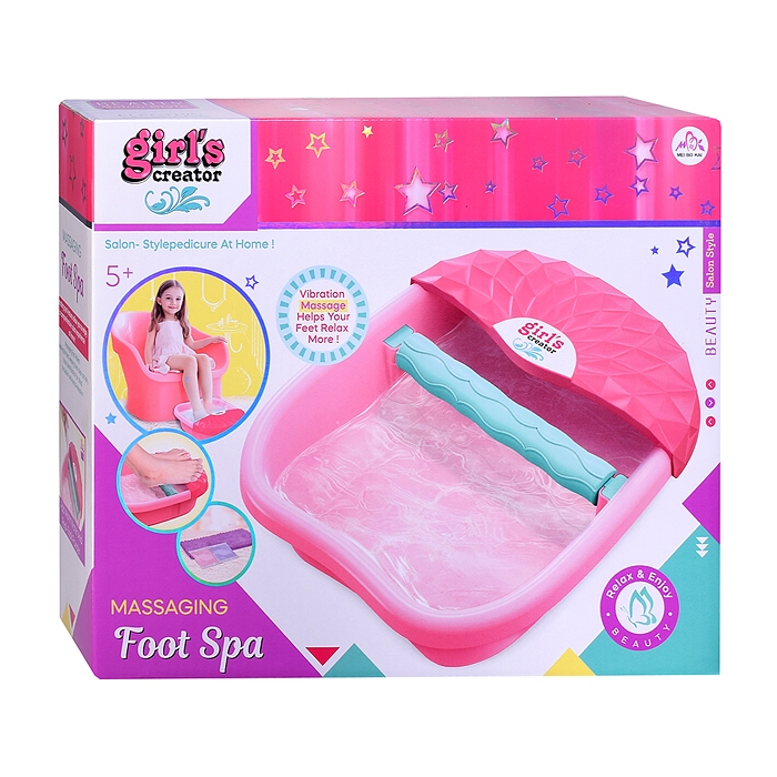 Игровой набор стилиста MBK-575 "Массажер для ног" в коробке
