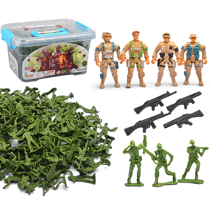 Набор солдат 914-T9 "Герой" в чемодане