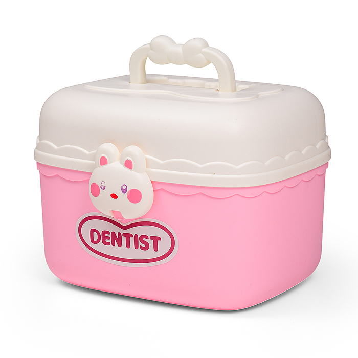 Фото к товару Набор доктора 6697 "Маленький стоматолог" в чемодане Набор доктора 6697 "Маленький стоматолог" в чемодане