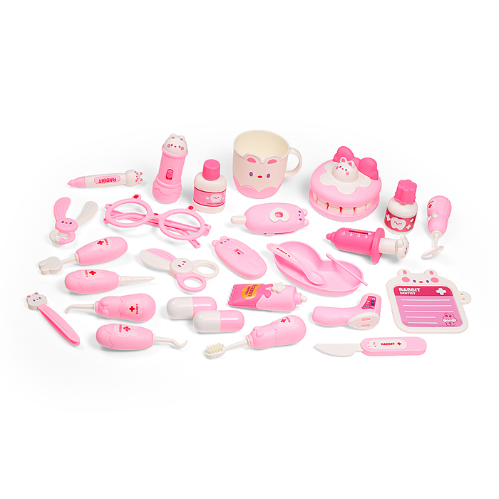 Фото к товару Набор доктора 6697 "Маленький стоматолог" в чемодане Набор доктора 6697 "Маленький стоматолог" в чемодане