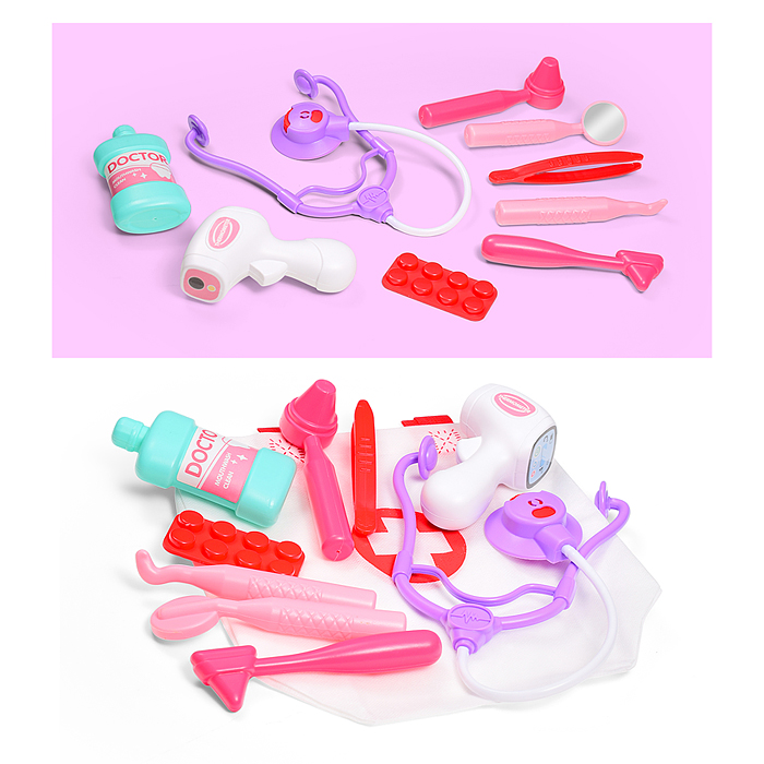 Набор доктора A80-2 "Маленькая медсестра" в пакете Набор доктора A80-2 "Маленькая медсестра" в пакете