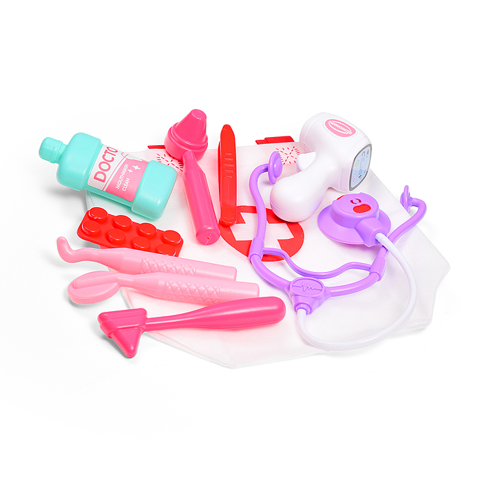 Фото к товару Набор доктора A80-2 "Маленькая медсестра" в пакете Набор доктора A80-2 "Маленькая медсестра" в пакете