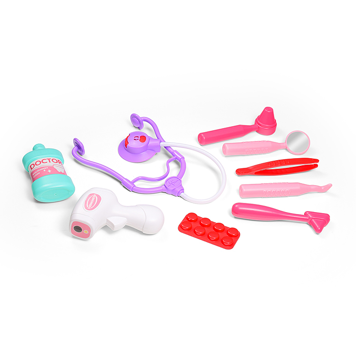 Фото к товару Набор доктора A80-2 "Маленькая медсестра" в пакете Набор доктора A80-2 "Маленькая медсестра" в пакете