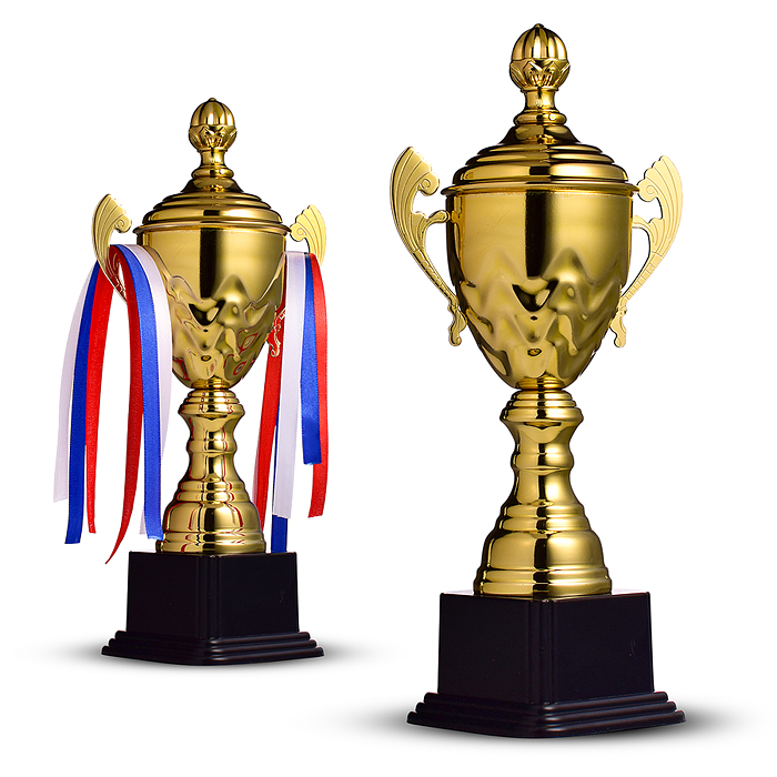 Кубок спортивный 00-6979 металл (32 см) Кубок спортивный 00-6979 металл (32 см)