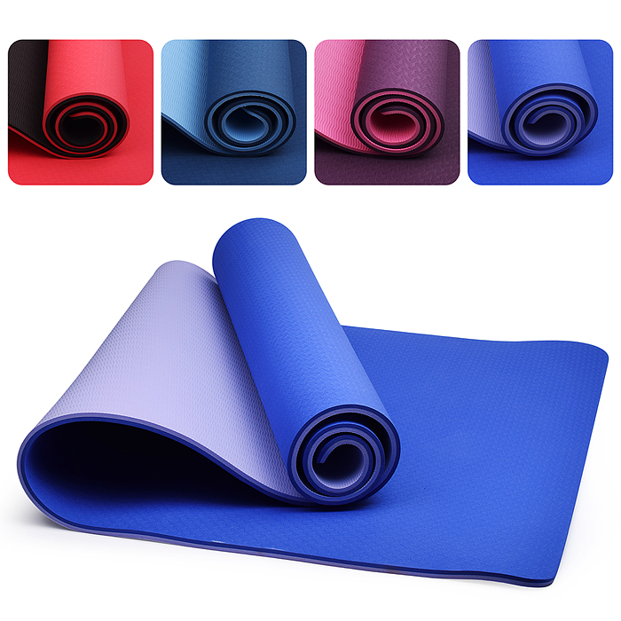 Коврик гимнастический TPE 00-6974 (80*183*10мм 1450г)