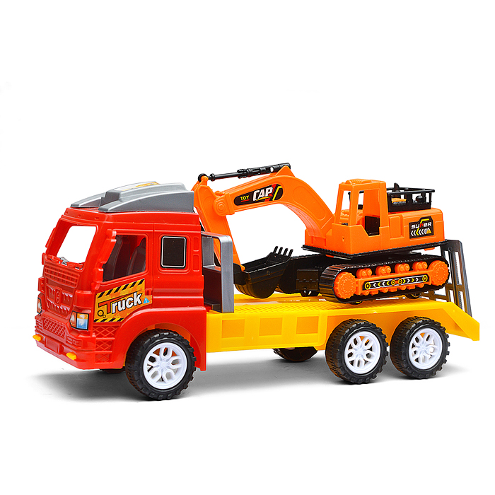 Фото к товару Автовоз S66-35 "Стройка" в пакете Автовоз S66-35 "Стройка" в пакете