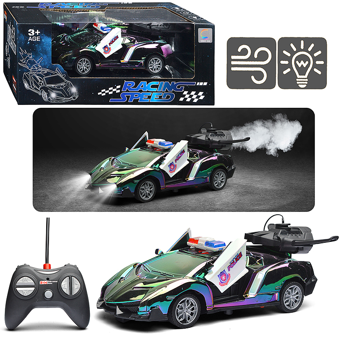 Машина 6818D "Спортивная полиция" р/у 27 MHz, в коробке Машина 6818D "Спортивная полиция" р/у 27 MHz, в коробке