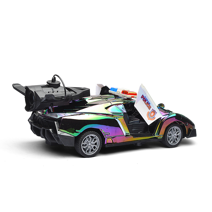 Фото к товару Машина 6818D "Спортивная полиция" р/у 27 MHz, в коробке Машина 6818D "Спортивная полиция" р/у 27 MHz, в коробке