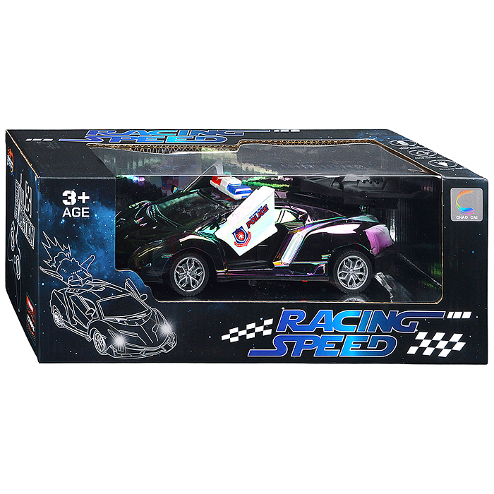 Фото к товару Машина 6818D "Спортивная полиция" р/у 27 MHz, в коробке Машина 6818D "Спортивная полиция" р/у 27 MHz, в коробке