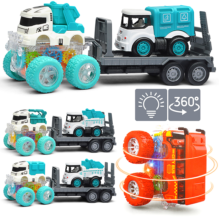 Машина YM-1104G1 "Буксировочный пикап" в пакете