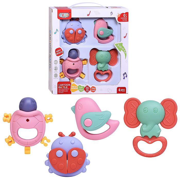 Погремушка 368-101 "Маленькие забавы" в коробке Погремушка 368-101 "Маленькие забавы" в коробке