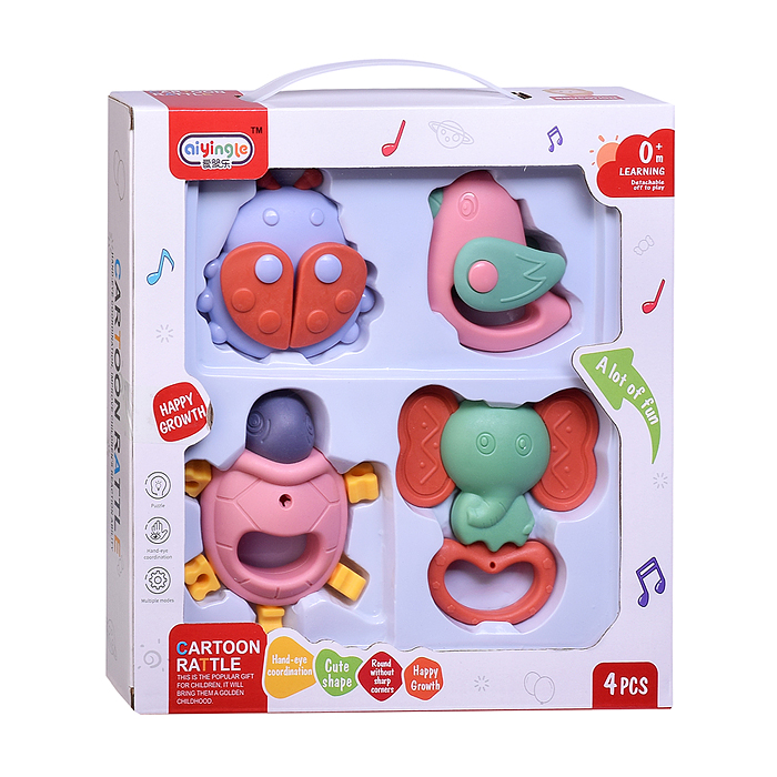 Фото к товару Погремушка 368-101 "Маленькие забавы" в коробке Погремушка 368-101 "Маленькие забавы" в коробке