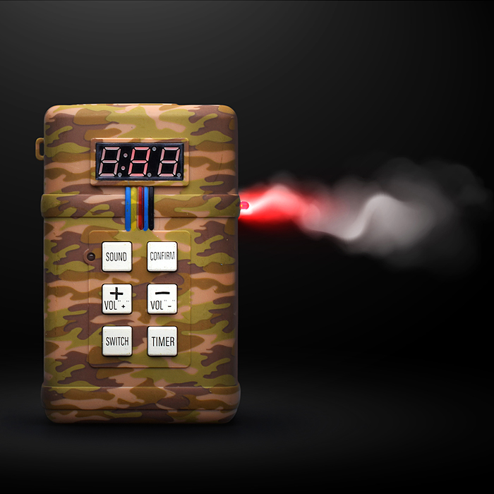 Боеприпас игрушечный 2132B (свет, звук, дым) в пакете