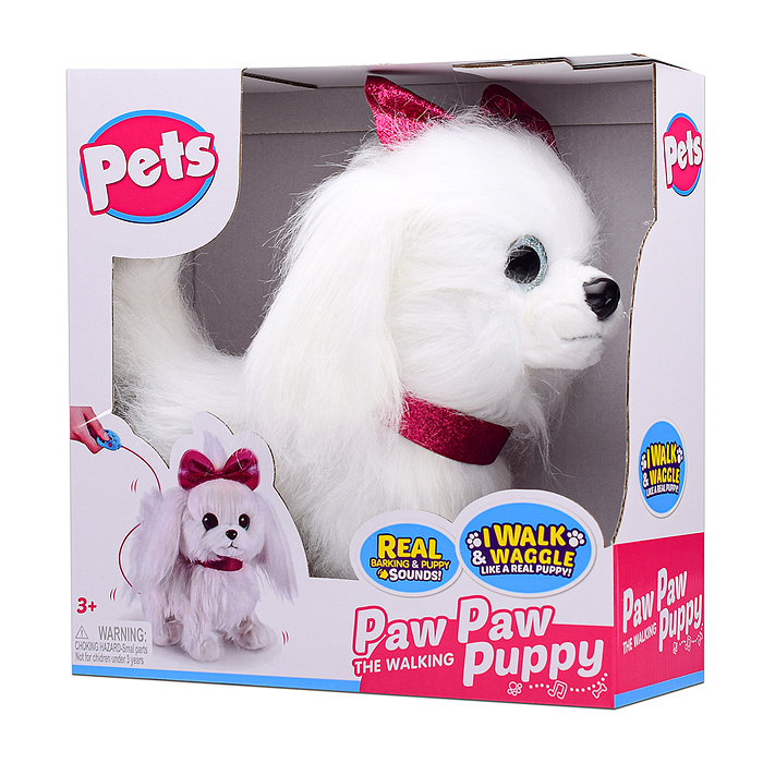 Фото к товару Собака 00-7298 "Джесика" (ходит на поводке, поет, кивает и виляет хвостом) в коробке Собака 00-7298 "Джесика" (ходит на поводке, поет, кивает и виляет хвостом) в коробке