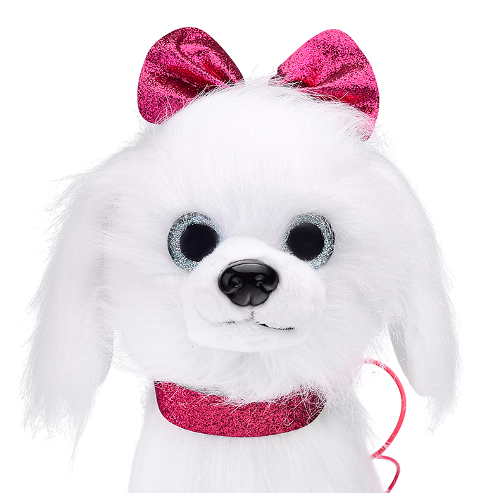 Фото к товару Собака 00-7298 "Джесика" (ходит на поводке, поет, кивает и виляет хвостом) в коробке Собака 00-7298 "Джесика" (ходит на поводке, поет, кивает и виляет хвостом) в коробке